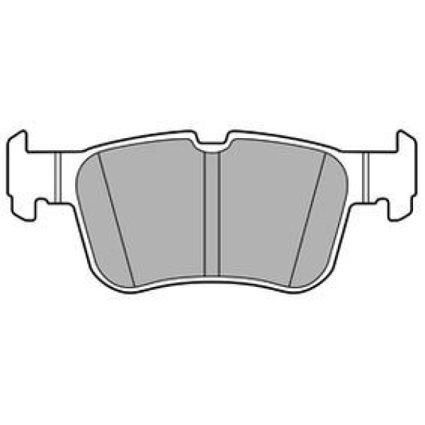 DELPHI LP3590 Fren Balatası Fordedge-Fusion-Mondeov-Kuga