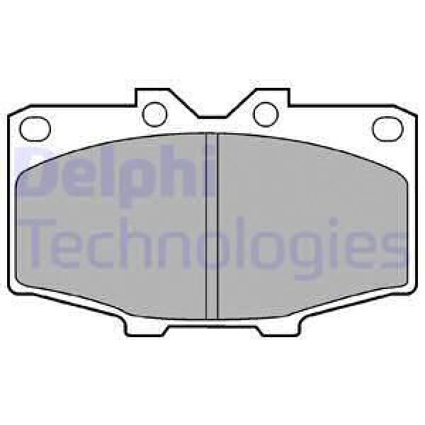 DELPHI LP448 Fren Balatası Ön 4 Runner. Hilux. Land Cruiser 