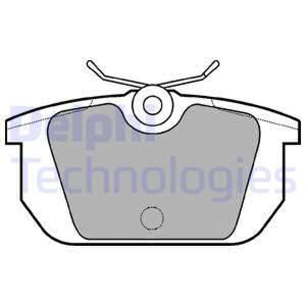 DELPHI LP522 Fren Balatası Arka Tempra 2.0 Tipo Marea / 33 83- 145 94- 155 92- 