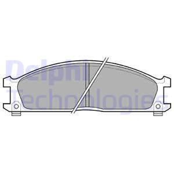 DELPHI LP543 Fren Balatası Ön Pathfınder 86-04 Pıck-Up D22 98-02 Td25 2.4I 2.5Dı 