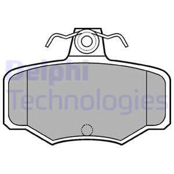 DELPHI LP617 Fren Balatası Arka Primera P11 96-02 Almera 00- 