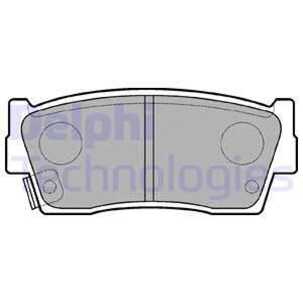 DELPHI LP684 Fren Balatası Ön Sıdekıck. Vitara. X90 01 89-06 99 