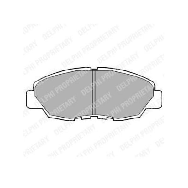 DELPHI LP734 Fren Balatası Ön Civic Ix 1.6 I Vtec 06-1.4 I Vtec 12-1.8 I Vtec 2.2Idtec 12- 1.6 Idtec 