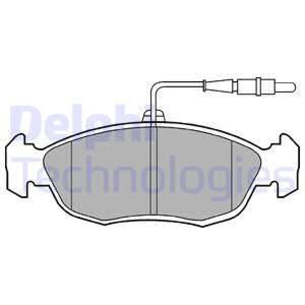 DELPHI LP793 Fren Balatası Ön 106 I II 306 93- / Saxo 96- Xsara 97-