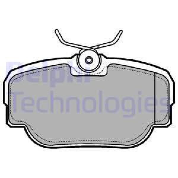 DELPHI LP914 Fren Balatası Arka Discovery 98-04 Range Rover 94-02