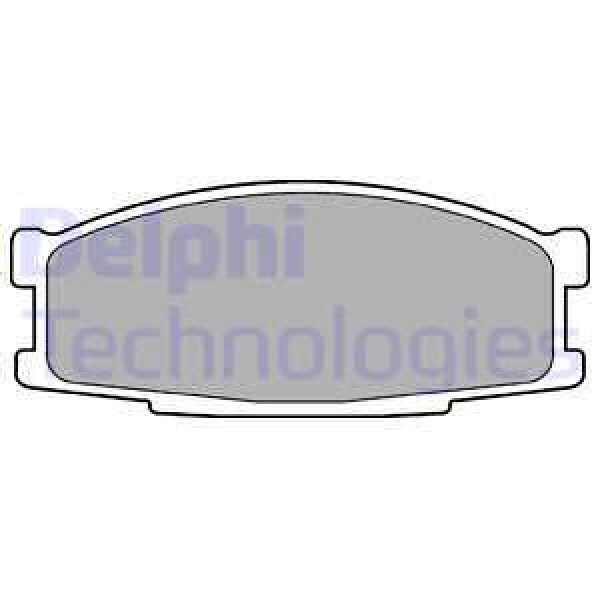 DELPHI LP981 Fren Balatası Ön Mitsubishi Canter 07/86 12/00