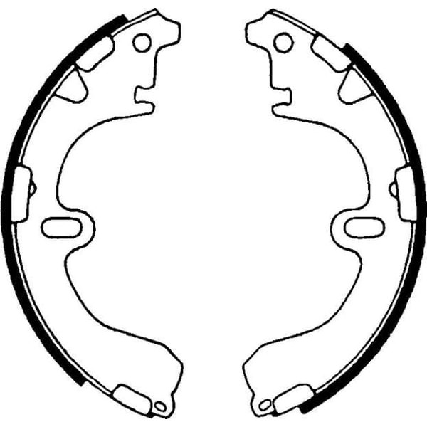 DELPHI LS1315 Kampana Balata Corolla 88-92 200×37