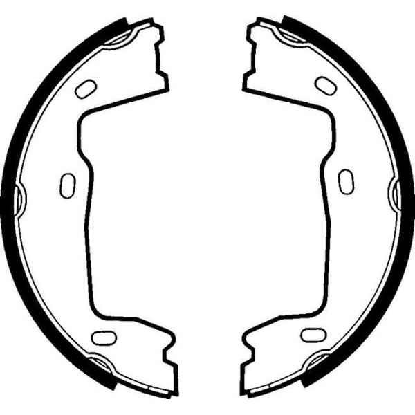 DELPHI LS1381 El Fren Balatası Astra F 91- Astra G 98- Vectra A 88- Vectra B 95- Omega A 86- Omega B 