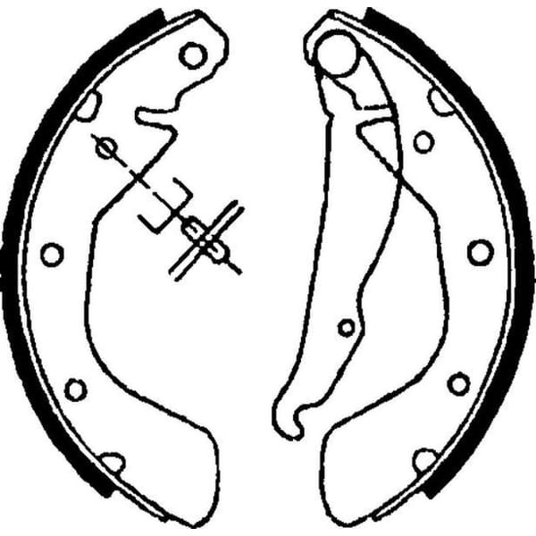 DELPHI LS1622 Kampana Balata Astra F 91-98 Vectra A 93-95 Corsa C 00- / Lacetti 05- 200X46 