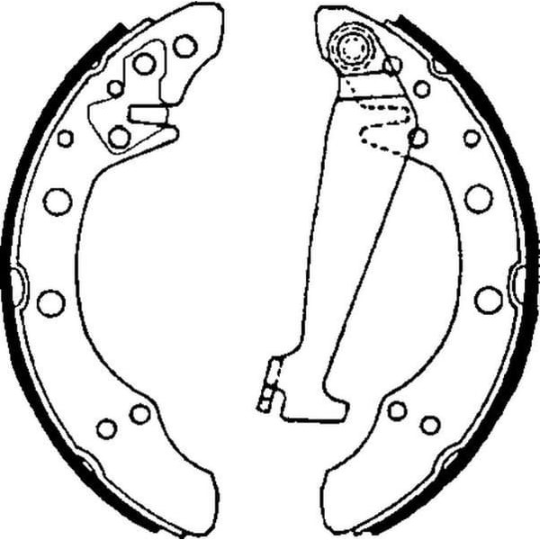 DELPHI LS1625 Kampana Balata Favorıt 89-97 200X40 