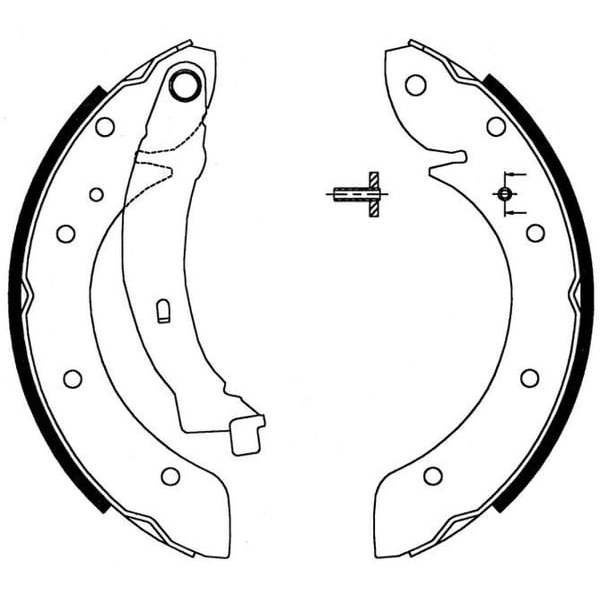 DELPHI LS1716 Kampana Balata Partner / Berlingo 228X42 