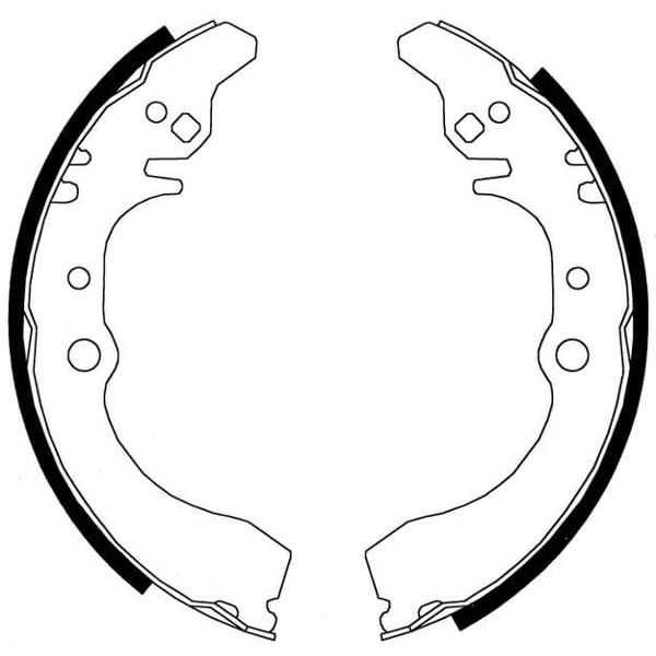 DELPHI LS1823 Fren Pabuçu Gran Move 