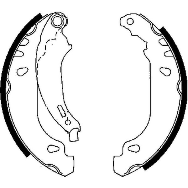 DELPHI LS1848 Kampana Balata 206 - Te3 09- 206 98- 1.4 HDI 1.6 180X32 