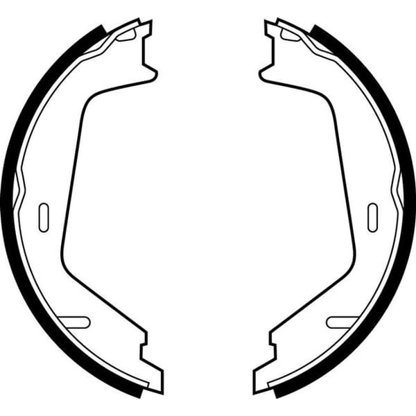 DELPHI LS1884 Fren Pabuçu Volvo C70 S60 S80 V70 Xc70 Xc90 11/98- El Freni 