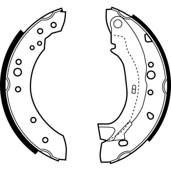 DELPHI LS1921 Fren Pabuçu Citroen C2 C2 Enterprıse C3 C3 Plurıel Peugeot 1007 04/02- Arka 