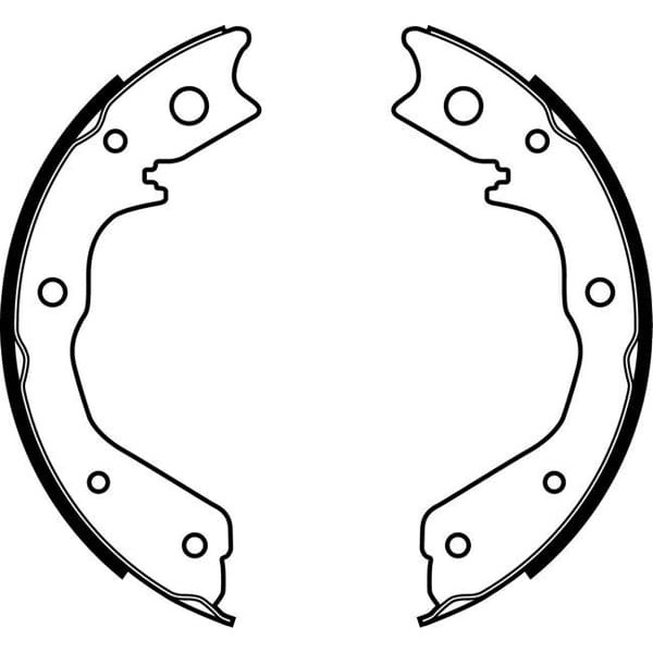 DELPHI LS1928 Fren Pabuçu El Freni Opel Frontera 10/91 08/04 