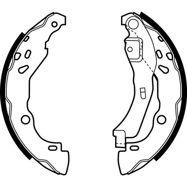 DELPHI LS1929 Kampana Balata CLIO IV 13- CLIO Symbol / Logan Sandero / 208 12- 301 12- / C3 II 09- C
