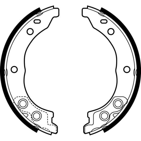 DELPHI LS1962 Fren Pabuçu Citroen Jumper Relay Fiat Ducato Peugeot Boxer 01/00- El Freni 