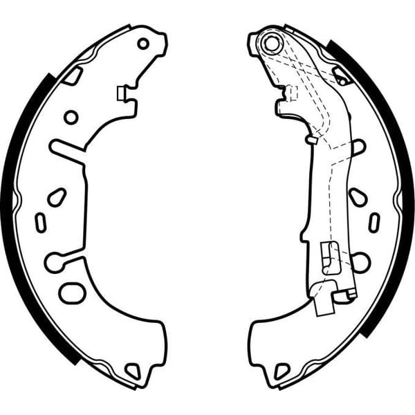 DELPHI LS1981 Kampana Balata Linea 07- Fiorino 08- Qubo 08- Punto Evo 09- Grande Punto / Bipper 08- 