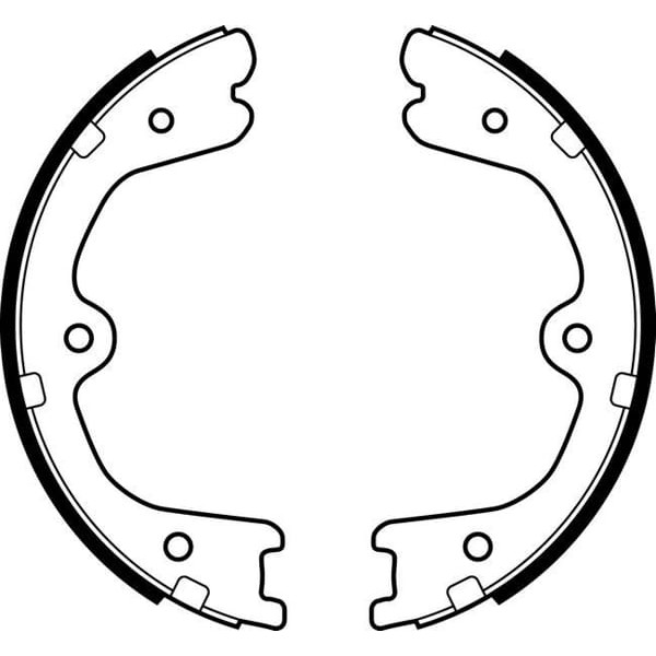 DELPHI LS2037 Fren Pabuçu Nissan Navara Pathfınder 05- El Freni 