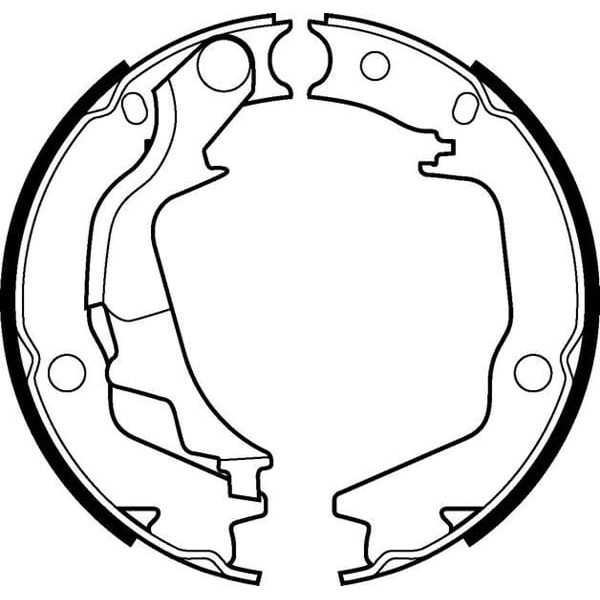 DELPHI LS2042 El Fren Balatası Getz 02- Sonata 98-01 Xg 98-05 / Magentıs 01- 168×32 