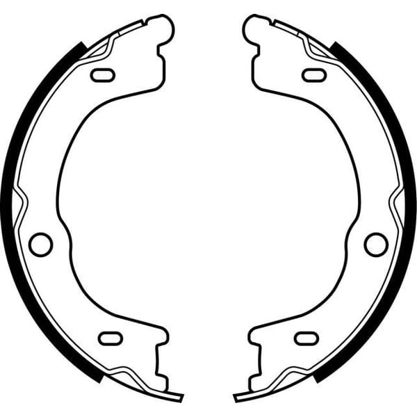 DELPHI LS2048 Fren Pabuçu Kia Sorento 09- Arka 