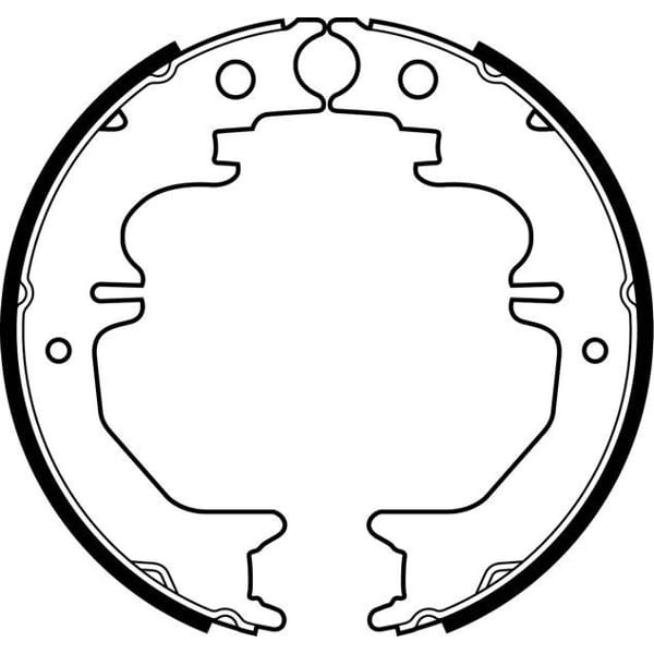 DELPHI LS2053 Fren Pabuçu Toyota LandCruiser 93-98 El Freni 