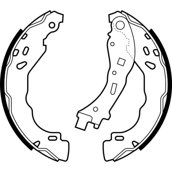 DELPHI LS2065 Kampana Balata CLIO IV 13- CLIO Symbol / Logan Sandero / 208 12- 301 12- / C3 II 09- C 