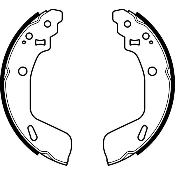 DELPHI LS2073 Fren Pabuçu Suzuki Swift 10/10- Arka