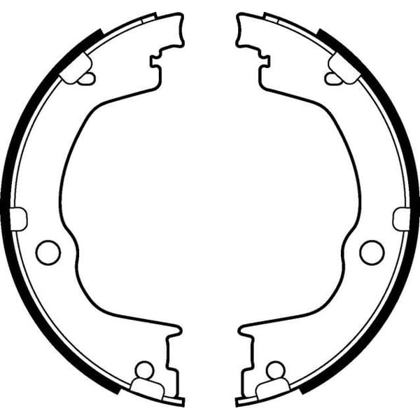 DELPHI LS2106 Fren Pabuçu Chevrolet Captiva 2.4 06-11 Opel Antara 2.4 06-