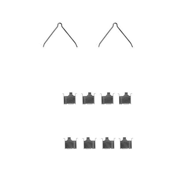 DELPHI LX0229 Fren Balata Montaj Takımı Ön/Arka Mazda 6. 323. 626. Rx7 03/89 