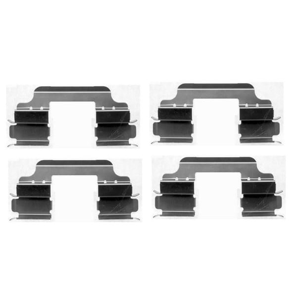 DELPHI LX0405 Fren Balatası Montaj Takımı Ön 116D. 116I 118D 118I. 120D. 120I Lancia Ypsılon Mini Co