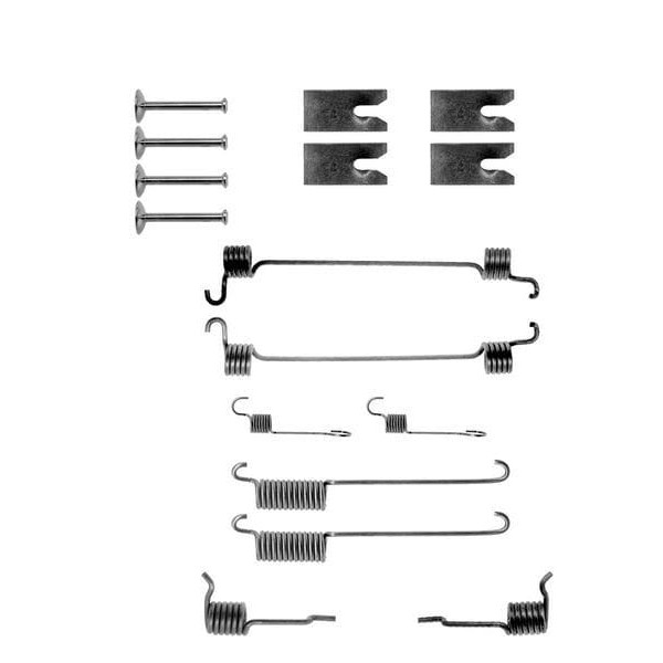 DELPHI LY1139 Fren Pabuç Montaj Takımı Arka Ford Courier. Escort. Fiesta Van. Mondeo 08/90