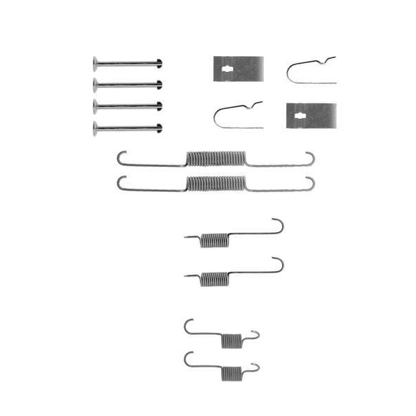 DELPHI LY1266 Fren Pabuç Montaj Takımı Arka Kia Mentor. Sephia. Spectra 08/93