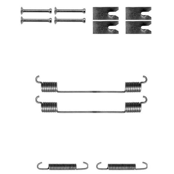 DELPHI LY1310 Fren Pabuç Montaj Takımı Arka Ford Focus. Tourneo Connect. Transit Connect 09/02 