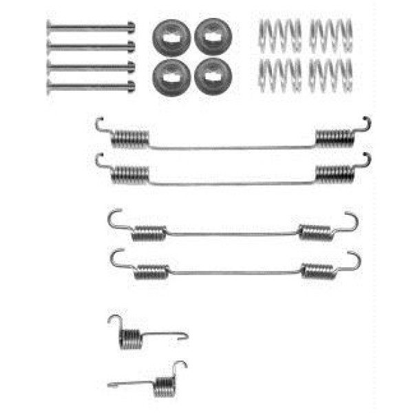 DELPHI LY1378 Fren Pabuç Montaj Takımı Arka Dacia Duster 10 / Renault Clio 13 . 13 