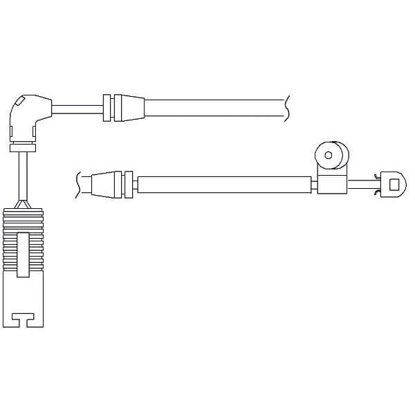 DELPHI LZ0180 Fren İkaz Kablosu Ön Bmw X3 12/03