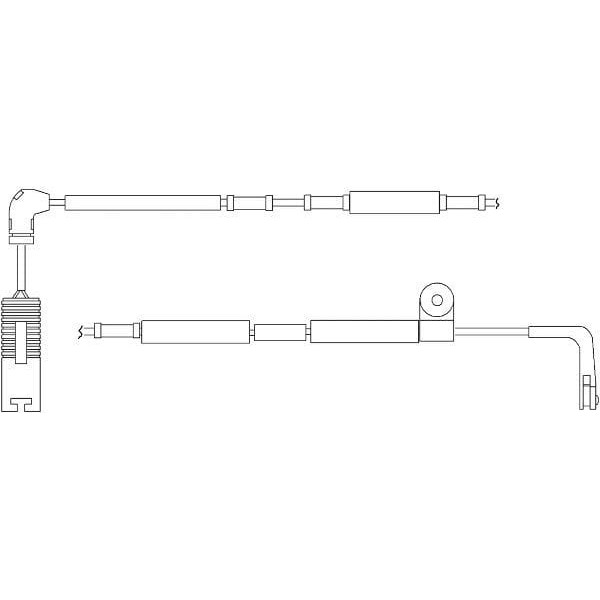 DELPHI LZ0196 Fren İkaz Kablosu Land Rover Range Rover 02/02- Arka
