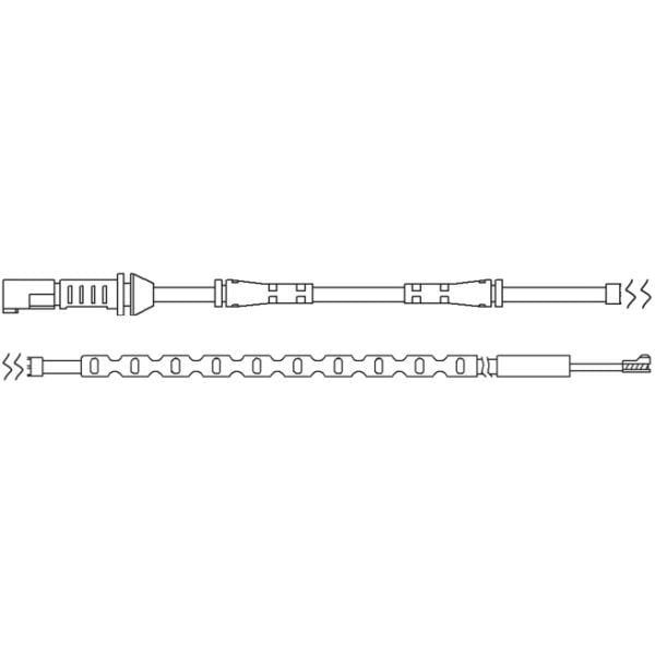 DELPHI LZ0211 Fren Balata Fişi Ön Bmw 5 F10 F11 09- Bmw 7 09- 