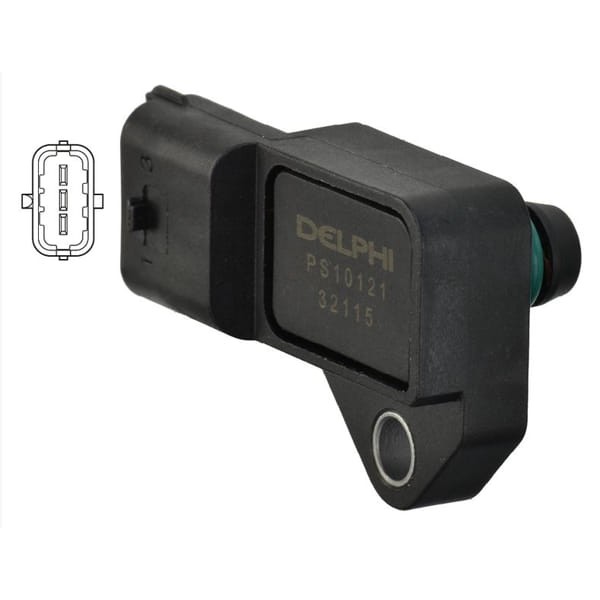 DELPHI PS10121 Map Sensöru Corsa D- Sıgnum- Vectra C- Saab 9-3 05/05- 