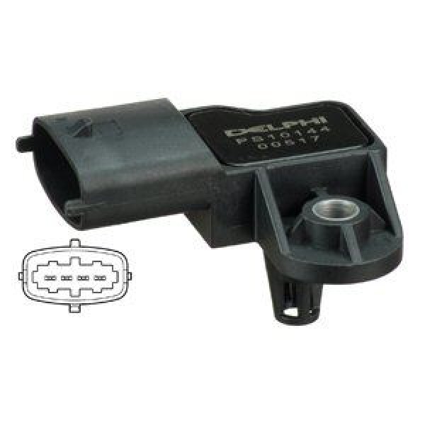 DELPHI PS10144 Map Sensöru 159-Gıulıetta-Mıto-Aveo-500-Doblo-Ducato-Fiorino-Linea-Punto Evo-Ranger-S 