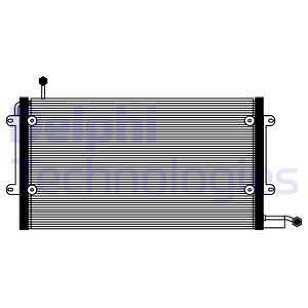 DELPHI TSP0225072 Klima Radyatörü Golf III 91-97 Golf Cabrıolet 94-97 Vento 91-97