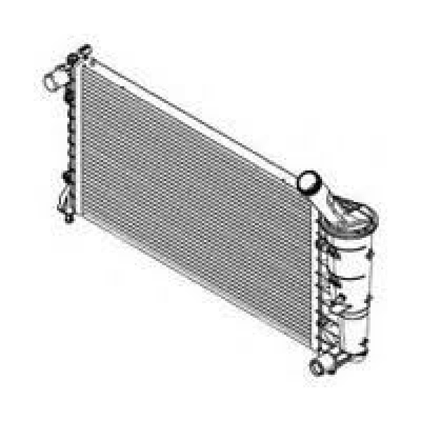 DENSO DRM09108 Su Radyatörü Punto 03- 1.4 16V Mt 