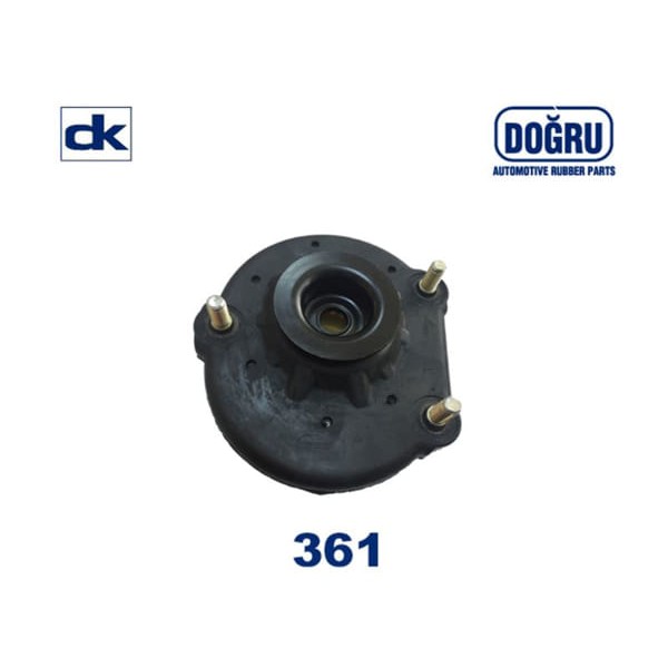 DOĞRU KAUÇUK 361 (X) Amortisör Takozu Ön Rulmanlı Sol Fiorino-Bipper-Nemo-Linea 08- / Sağ Doblo 10- 