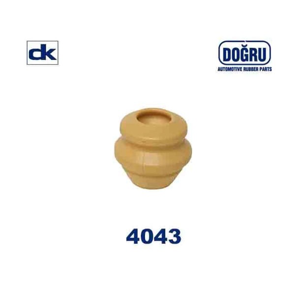 DOĞRU KAUÇUK 4043 Süspansiyon Takozu Audi A3-Ibiza-Leon-Fabıa II-Octavia-Bora-Caddy III-Jetta-Golf I 