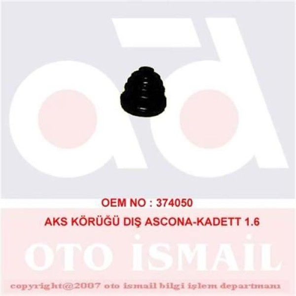 DOĞRU KAUÇUK 529 Aks Körüğü Dıs Ascona-Kadett 1.6 