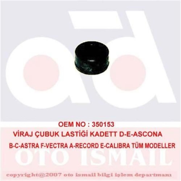 DOĞRU KAUÇUK 578 Viraj Çubuk Lastiği Kadett D E Ascona B C Astra F Vectra A Record E Calıbra Tum Mod