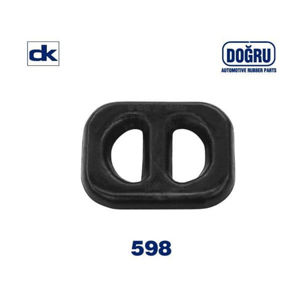 DOĞRU KAUÇUK 598 Egzoz Lastiği Corsa A Corsa B Astra H Kadet E Omega A
