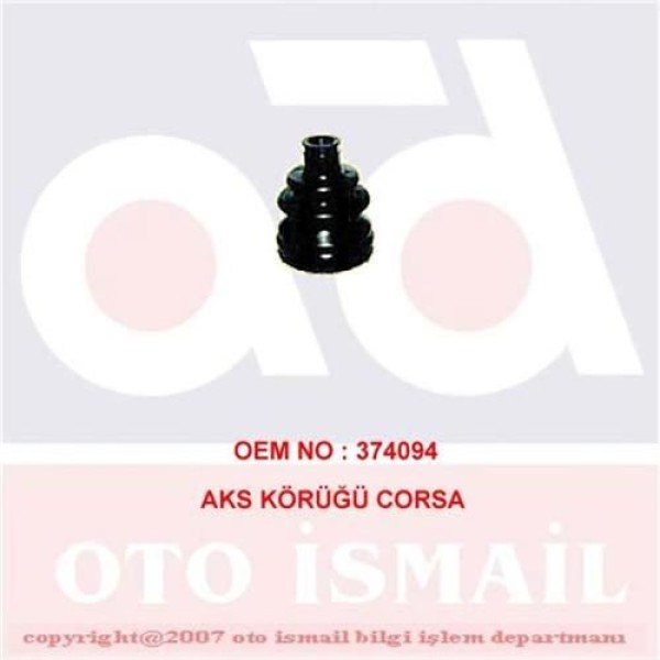 DOĞRU KAUÇUK 602 Aks Körüğü Corsa
