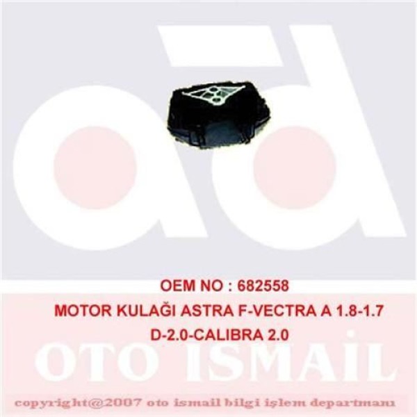 DOĞRU KAUÇUK 662 Motor Takozu Arka Astra F Vectra A Calıbra A 1.7D 1.7 Td 2.0İ 16V 1.8I 16V